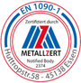 Zertifizierter Metallbaubetrieb